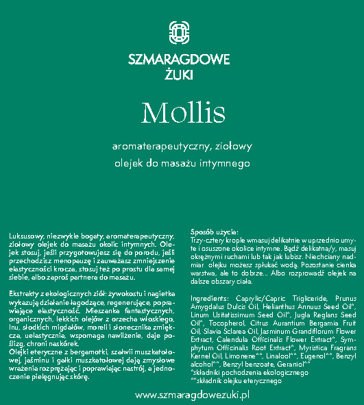MOLLIS – próbka olejku do masażu intymnego