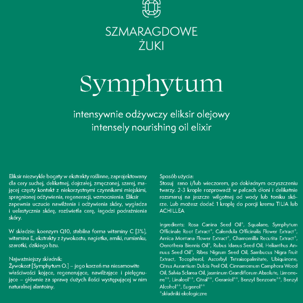 SYMPHYTUM – próbka eliksiru